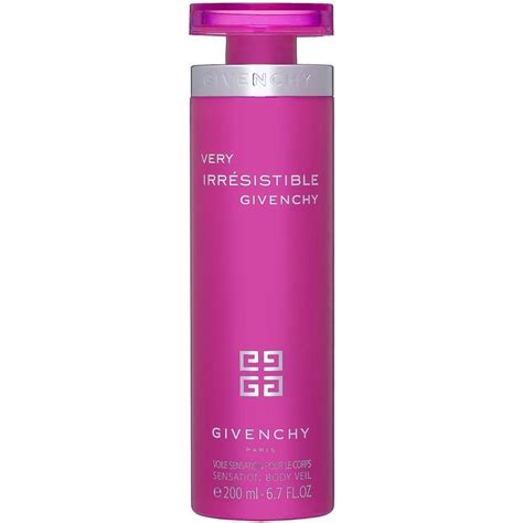 givenchy very irresistible body oil
